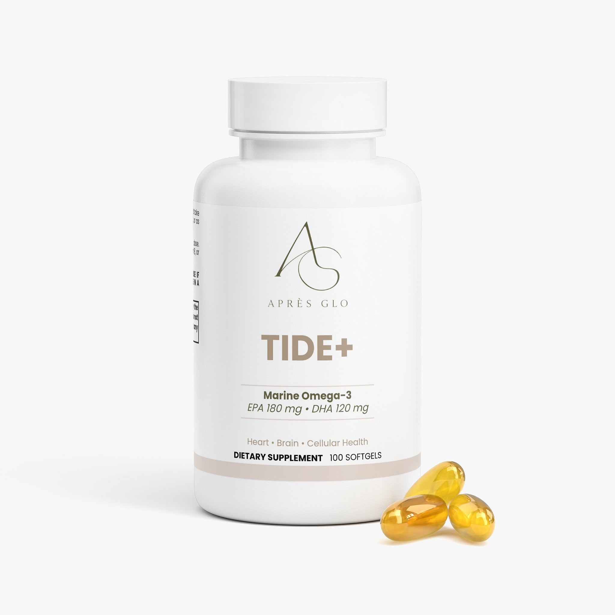 TIDE+ (Omega-3 EPA 180mg + DHA 120mg)